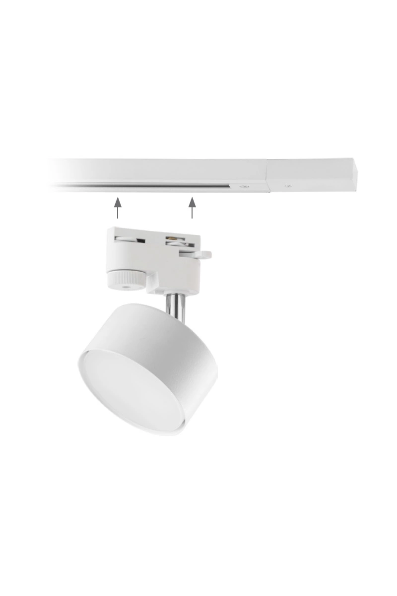   
                        
                        Трековий світильник TK LIGHTING (Польща) 29924    
                         У стилі Модерн.  
                        Тип джерела світла: світлодіодна лампа, змінна.                                                 Кольори плафонів і підвісок: Білий.                         Матеріал: Метал, Пластик.                          фото 2