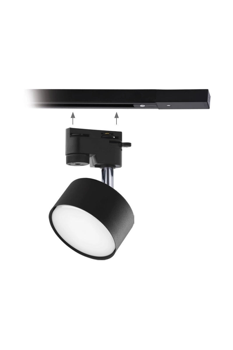   
                        
                        Трековий світильник TK LIGHTING (Польща) 29925    
                         У стилі Модерн.  
                        Тип джерела світла: світлодіодна лампа, змінна.                                                 Кольори плафонів і підвісок: Чорний, Білий.                         Матеріал: Метал, Пластик.                          фото 2