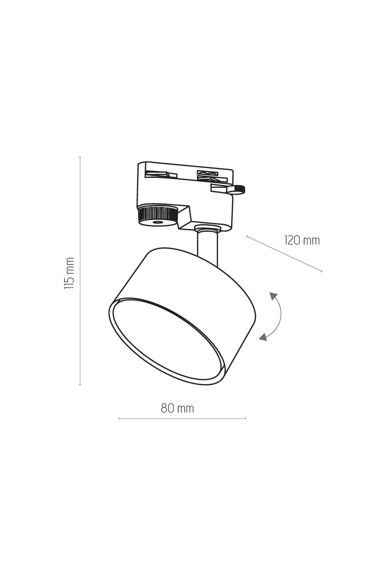   
                        
                        Трековий світильник TK LIGHTING (Польща) 29925    
                         У стилі Модерн.  
                        Тип джерела світла: світлодіодна лампа, змінна.                                                 Кольори плафонів і підвісок: Чорний, Білий.                         Матеріал: Метал, Пластик.                          фото 3