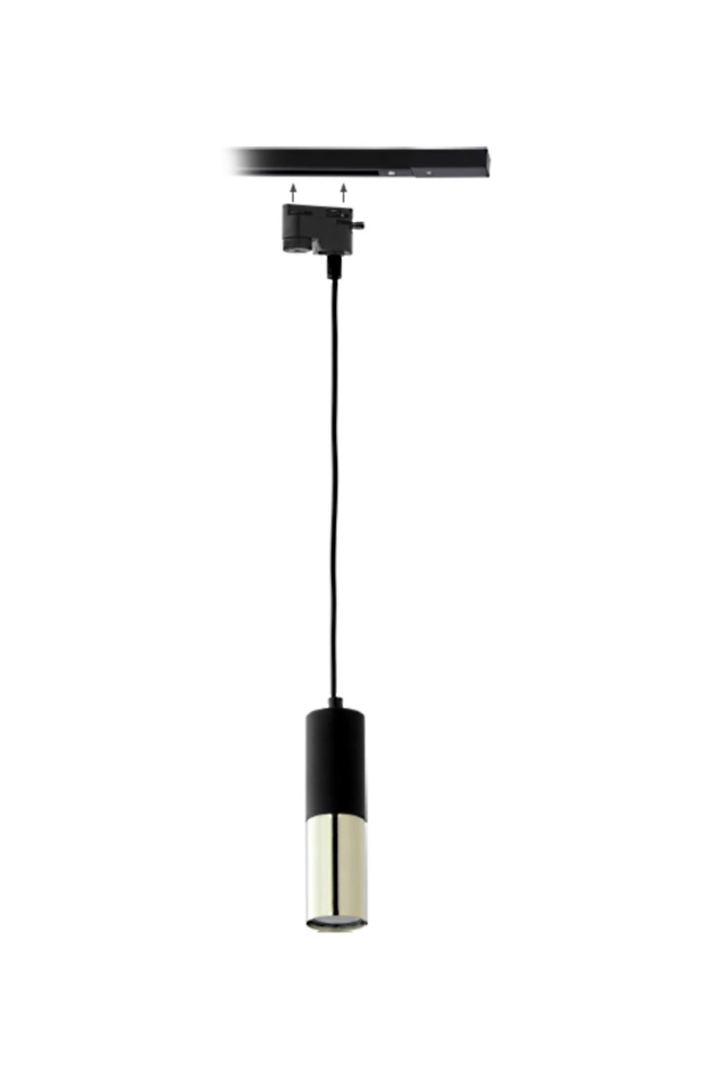   
                        
                        Трековий світильник TK LIGHTING (Польща) 29928    
                         У стилі Лофт.  
                        Тип джерела світла: світлодіодна лампа, змінна.                         Форма: Коло.                         Кольори плафонів і підвісок: Чорний, Золото.                         Матеріал: Метал.                          фото 2