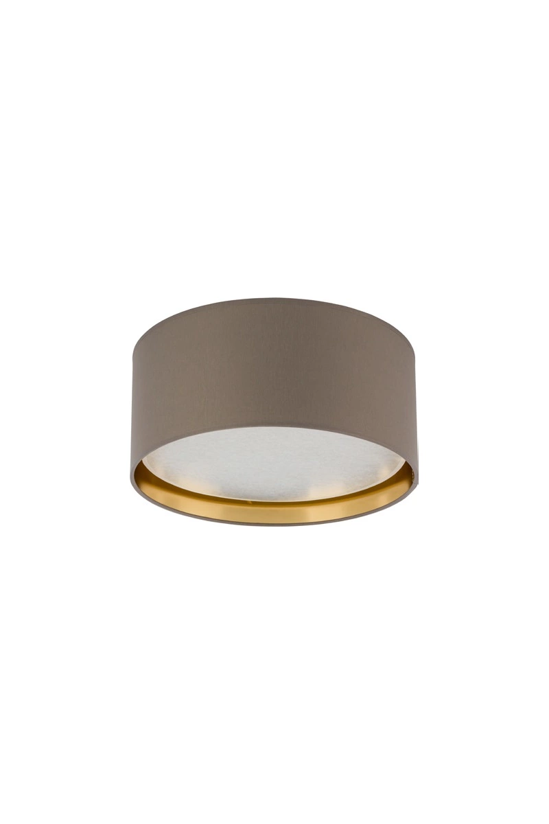   
                        
                        Светильник потолочный TK LIGHTING (Польша) 29929    
                         В стиле Лофт.  
                        Тип источника света: светодиодная лампа, сменная.                         Форма: Круг.                         Цвета плафонов и подвесок: Коричневый, Золото, Белый.                         Материал: Ткань, Металл.                          фото 1