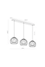   
                        
                        Люстра TK LIGHTING (Польша) 29943    
                         В стиле Лофт.  
                        Тип источника света: светодиодная лампа, сменная.                         Форма: Прямоугольник.                         Цвета плафонов и подвесок: Черный, Серый.                         Материал: Стекло, Металл.                          фото 2