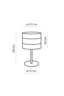   
                        
                        Настольная лампа TK LIGHTING (Польша) 29954    
                         В стиле Лофт.  
                        Тип источника света: светодиодная лампа, сменная.                                                 Цвета плафонов и подвесок: Белый, Золото.                         Материал: Ткань.                          фото 2