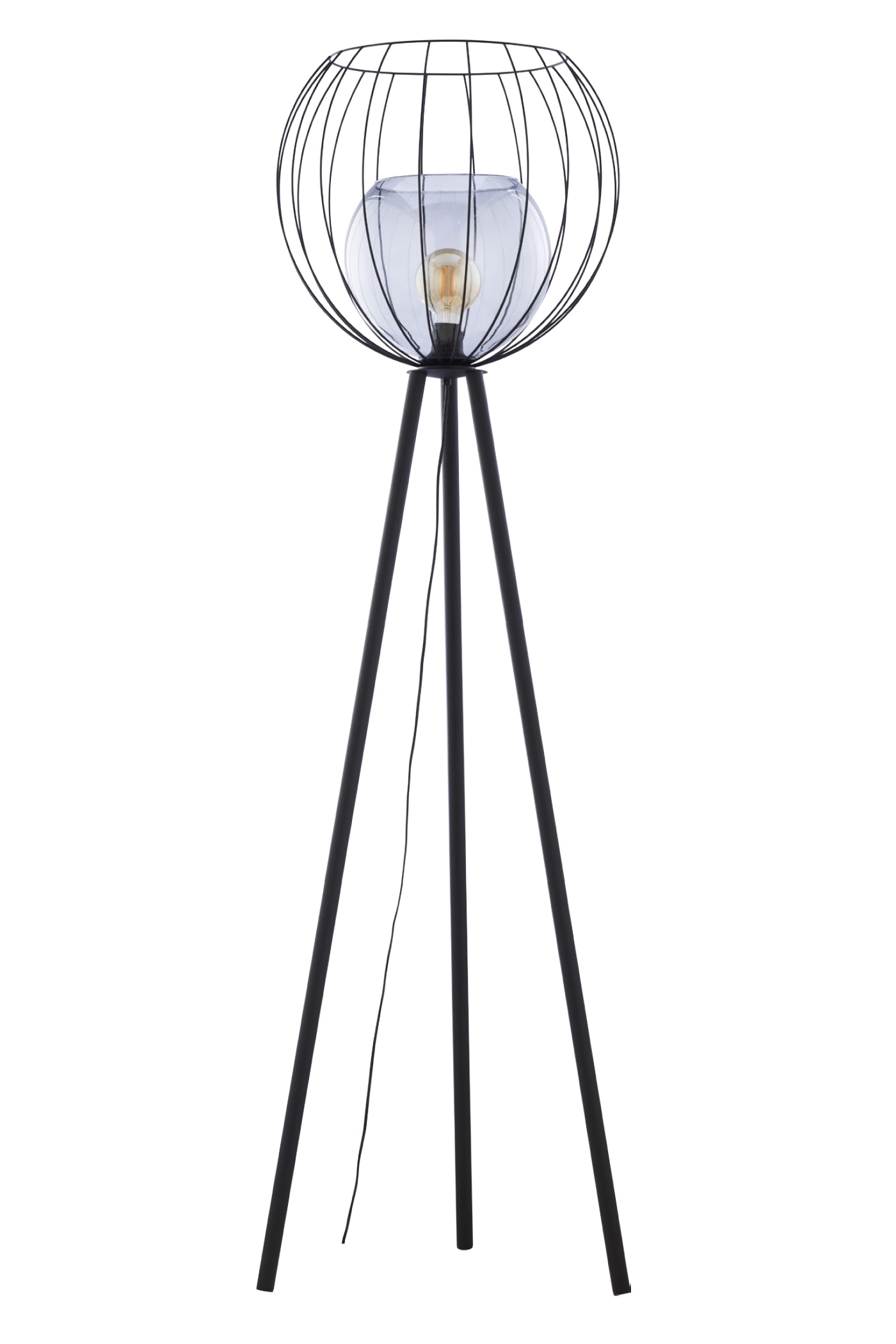   
                        
                        Торшер TK LIGHTING (Польша) 29955    
                         В стиле Лофт.  
                        Тип источника света: светодиодная лампа, сменная.                                                 Цвета плафонов и подвесок: Черный, Серый.                         Материал: Металл, Стекло.                          фото 1