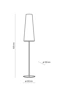   
                        
                        Торшер TK LIGHTING (Польща) 29969    
                         У стилі Скандинавський.  
                        Тип джерела світла: світлодіодна лампа, змінна.                                                 Кольори плафонів і підвісок: Чорний.                         Матеріал: Тканина.                          фото 2