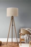   
                        
                        Торшер TK LIGHTING (Польша) 30025    
                         В стиле Скандинавский.  
                        Тип источника света: светодиодная лампа, сменная.                                                 Цвета плафонов и подвесок: Бежевый.                         Материал: Ткань, Пластик.                          фото 3