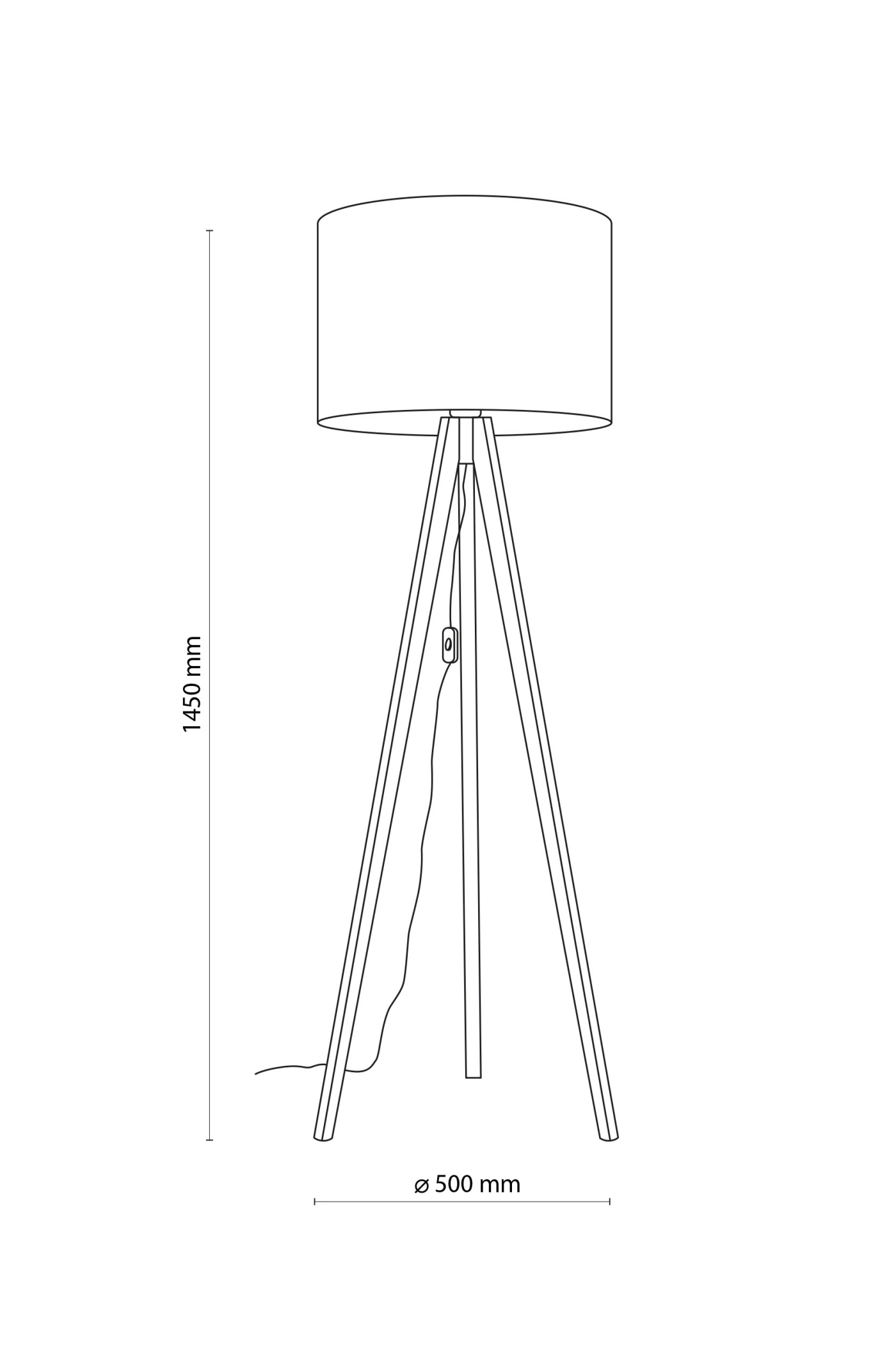   
                        
                        Торшер TK LIGHTING (Польша) 30026    
                         В стиле Скандинавский.  
                        Тип источника света: светодиодная лампа, сменная.                                                 Цвета плафонов и подвесок: Черный.                         Материал: Ткань, Пластик.                          фото 5