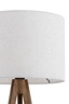   
                        
                        Торшер TK LIGHTING (Польша) 30027    
                         В стиле Скандинавский.  
                        Тип источника света: светодиодная лампа, сменная.                                                 Цвета плафонов и подвесок: Белый.                         Материал: Ткань, Пластик.                          фото 4