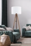   
                        
                        Торшер TK LIGHTING (Польша) 30028    
                         В стиле Скандинавский.  
                        Тип источника света: светодиодная лампа, сменная.                                                 Цвета плафонов и подвесок: Белый.                         Материал: Ткань, Пластик.                          фото 3