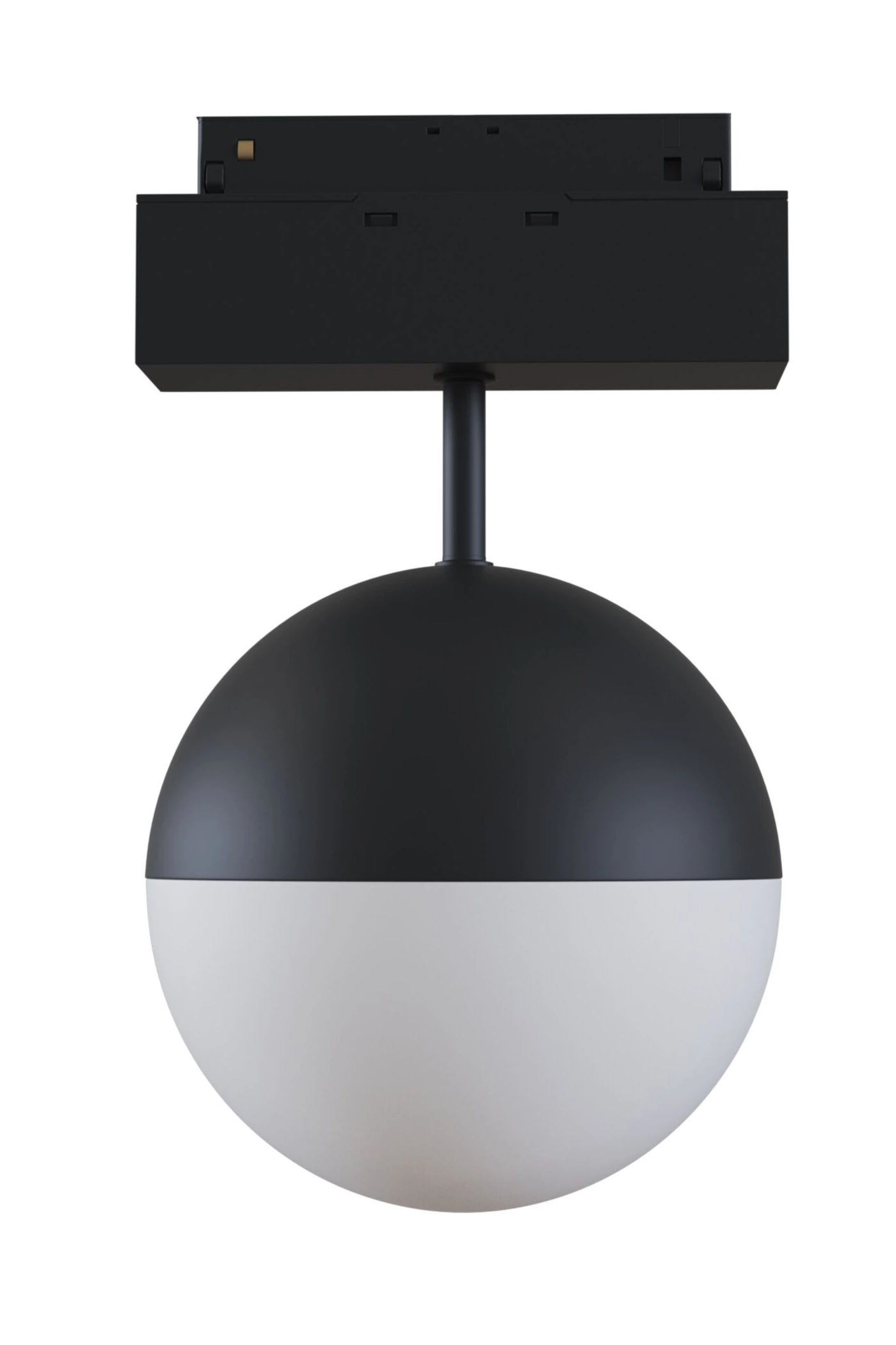   
                        
                        Трековый магнитный светильник MAYTONI (Германия) 30199    
                         в стиле Лофт.  
                        Тип источника света: встроенный led-модуль, несъемный.                         Форма: Шар.                         Цвета плафонов и подвесок: Белый.                         Материал: Стекло.                          фото 1