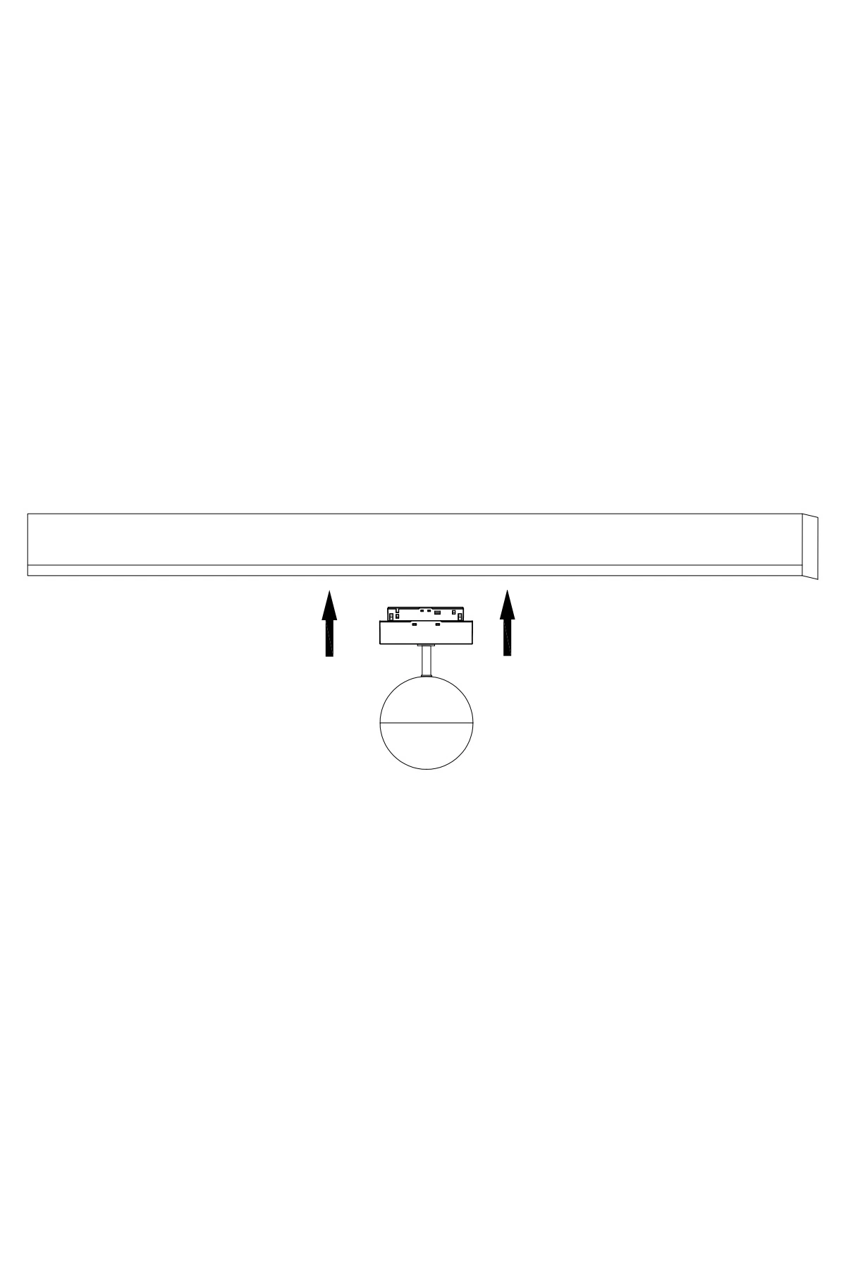   
                        
                        Трековий магнітний світильник MAYTONI (Німеччина) 30199    
                         у стилі Лофт.  
                        Тип джерела світла: вбудований led-модуль, незмінний.                         Форма: Куля.                         Кольори плафонів і підвісок: Білий.                         Матеріал: Скло.                          фото 5