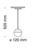   
                        Світильники для магнітних систем MAYTONI (Німеччина) 30200    
                         у стилі лофт.  
                        Тип джерела світла: вбудовані світлодіоди led.                         Форма: куля.                         Кольори плафонів і підвісок: білий.                         Матеріал: скло.                          фото 3