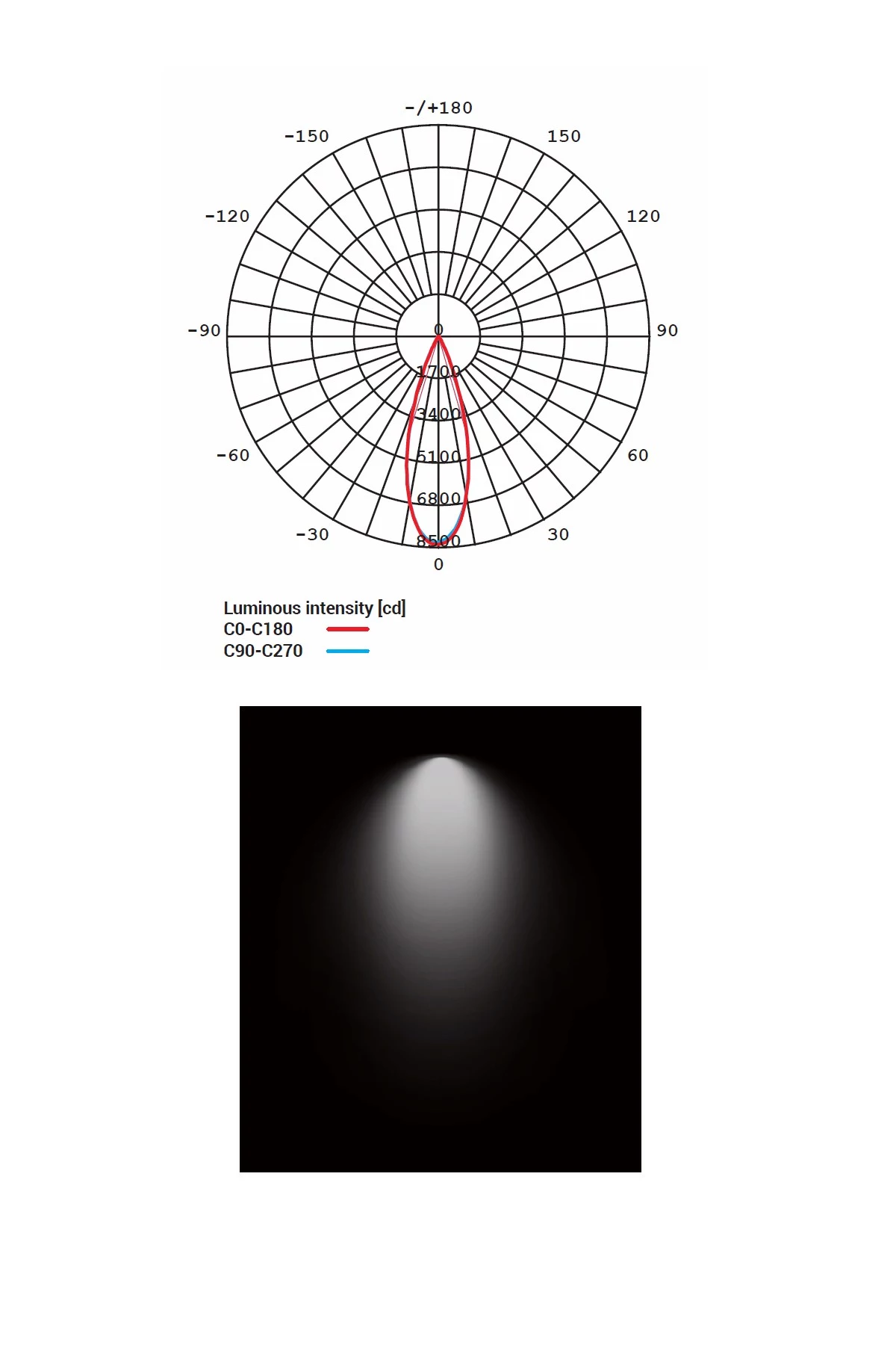   
                        Точковий світильник NOWODVORSKI (Польща) 30348    
                         у стилі хай-тек.  
                        Тип джерела світла: вбудовані світлодіоди led.                         Форма: коло.                         Кольори плафонів і підвісок: білий.                         Матеріал: алюміній.                          фото 4