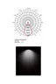   
                        Точковий світильник NOWODVORSKI (Польща) 30353    
                         у стилі хай-тек.  
                        Тип джерела світла: вбудовані світлодіоди led.                         Форма: коло.                         Кольори плафонів і підвісок: чорний.                         Матеріал: алюміній.                          фото 4
