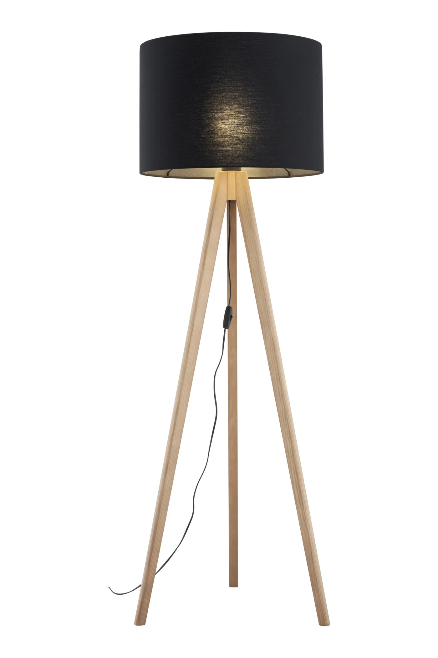   
                        
                        Торшер TK LIGHTING (Польша) 30424    
                         В стиле Скандинавский.  
                        Тип источника света: светодиодная лампа, сменная.                                                 Цвета плафонов и подвесок: Черный.                         Материал: Ткань, Пластик.                          фото 2