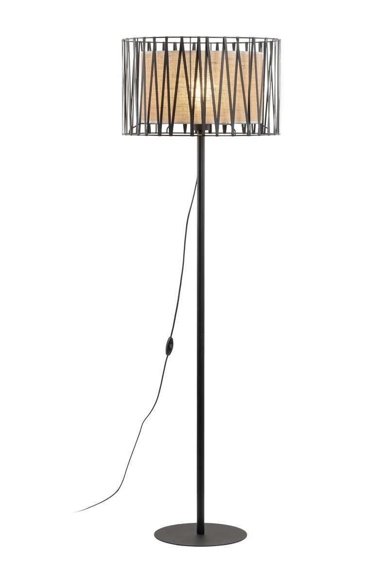   
                        
                        Торшер TK LIGHTING (Польша) 30430    
                         В стиле Модерн, Лофт.  
                        Тип источника света: светодиодная лампа, сменная.                                                 Цвета плафонов и подвесок: Бежевый, Черный.                         Материал: Ткань, Металл.                          фото 2