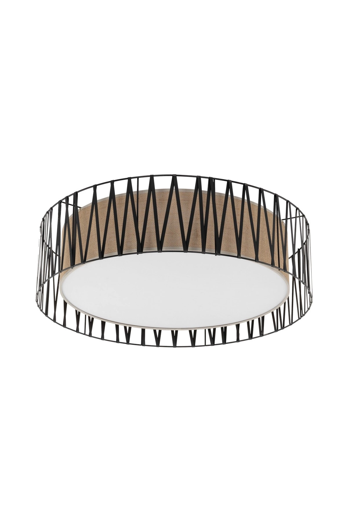   
                        
                        Світильник стельовий TK LIGHTING (Польща) 30433    
                         У стилі Модерн, Лофт.  
                        Тип джерела світла: світлодіодна лампа, змінна.                         Форма: Циліндр.                         Кольори плафонів і підвісок: Бежевий, Чорний.                         Матеріал: Тканина, Метал.                          фото 2