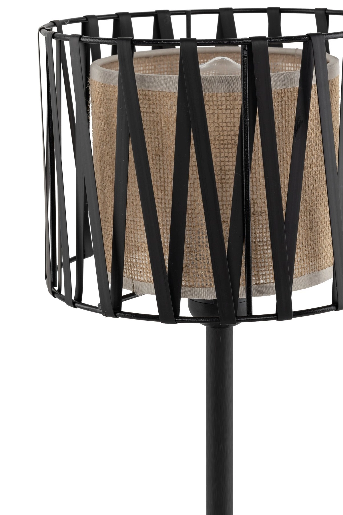   
                        
                        Настольная лампа TK LIGHTING (Польша) 30449    
                         В стиле Модерн, Лофт.  
                        Тип источника света: светодиодная лампа, сменная.                                                 Цвета плафонов и подвесок: Бежевый, Черный.                         Материал: Ткань, Металл.                          фото 6