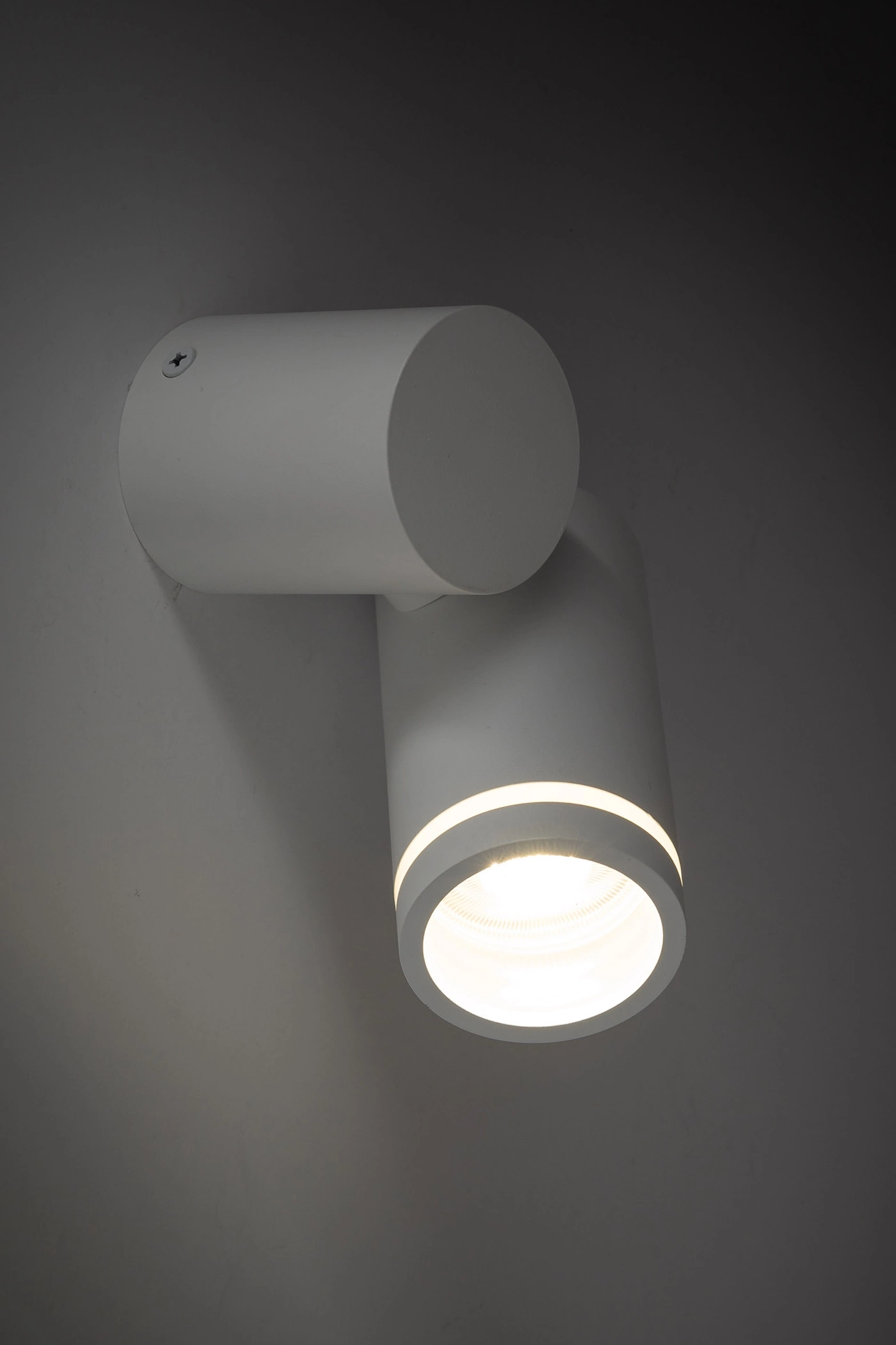   
                        
                        Бра TK LIGHTING (Польша) 30531    
                         В стиле Хай-тек.  
                        Тип источника света: светодиодная лампа, сменная.                         Форма: Цилиндр.                         Цвета плафонов и подвесок: Белый.                         Материал: Сталь, Пластик.                          фото 9
