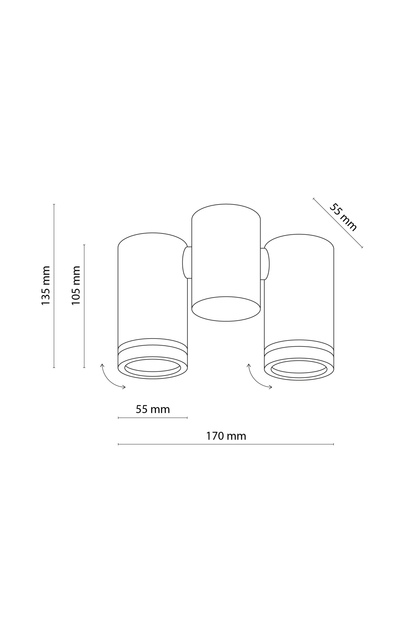   
                        
                        Світильник поворотний TK LIGHTING (Польща) 30532    
                         У стилі Хай-тек.  
                        Тип джерела світла: світлодіодна лампа, змінна.                         Форма: Прямокутник.                         Кольори плафонів і підвісок: Білий.                         Матеріал: Сталь, Пластик.                          фото 12