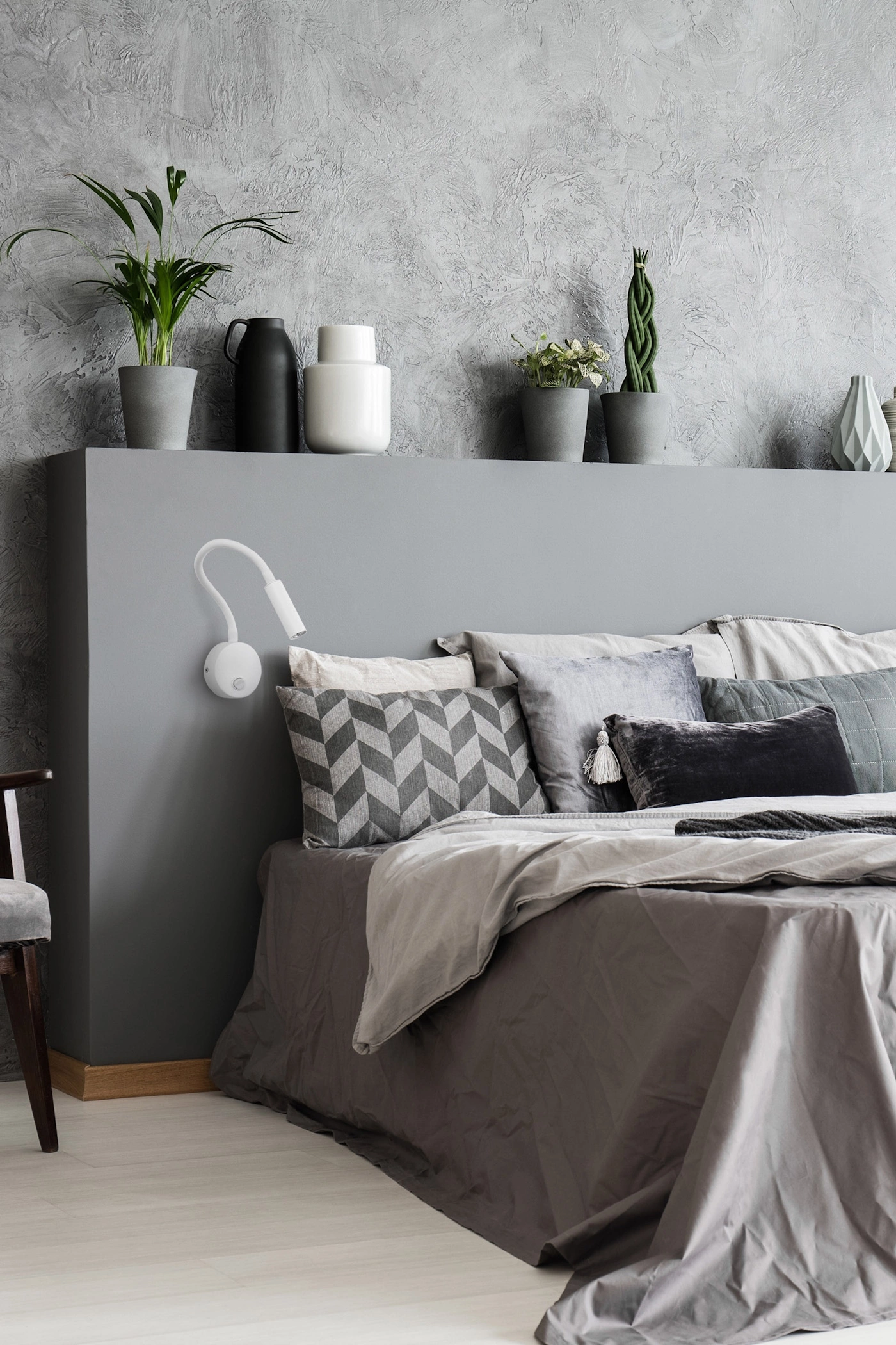   
                        
                        Бра TK LIGHTING (Польша) 30558    
                         В стиле Хай-тек.  
                        Тип источника света: светодиодная лампа, сменная.                                                 Цвета плафонов и подвесок: Белый.                         Материал: Металл.                          фото 7