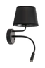   
                        
                        Бра TK LIGHTING (Польша) 30594    
                         В стиле Модерн.  
                        Тип источника света: светодиодная лампа, сменная.                                                 Цвета плафонов и подвесок: Черный.                         Материал: Ткань.                          фото 5