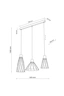   
                        
                        Люстра TK LIGHTING (Польща) 30626    
                         У стилі Лофт.  
                        Тип джерела світла: світлодіодна лампа, змінна.                         Форма: Прямокутник.                         Кольори плафонів і підвісок: Чорний.                         Матеріал: Метал.                          фото 11