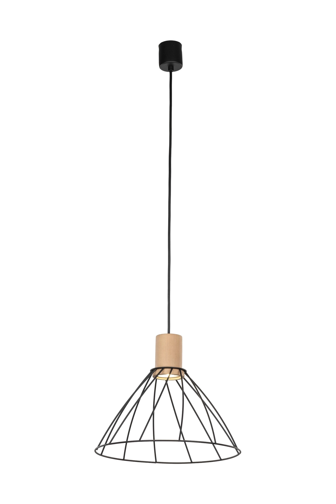   
                        
                        Люстра TK LIGHTING (Польща) 30629    
                         У стилі Лофт.  
                        Тип джерела світла: світлодіодна лампа, змінна.                         Форма: Коло.                         Кольори плафонів і підвісок: Чорний, Коричневий.                         Матеріал: Метал, Дерево.                          фото 2