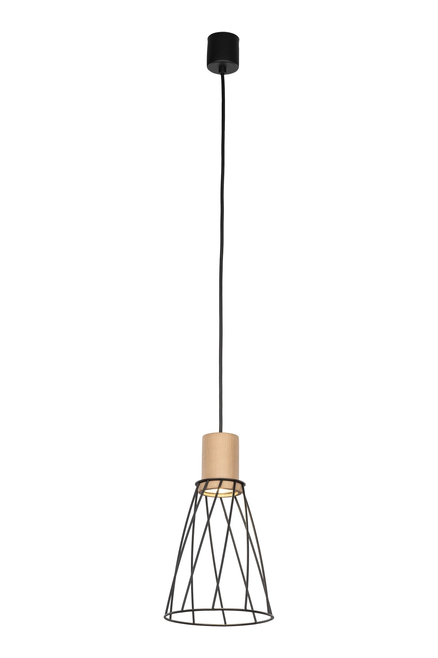   
                        
                        Люстра TK LIGHTING (Польща) 30630    
                         У стилі Лофт.  
                        Тип джерела світла: світлодіодна лампа, змінна.                         Форма: Коло.                         Кольори плафонів і підвісок: Чорний, Коричневий.                         Матеріал: Метал, Дерево.                          фото 2