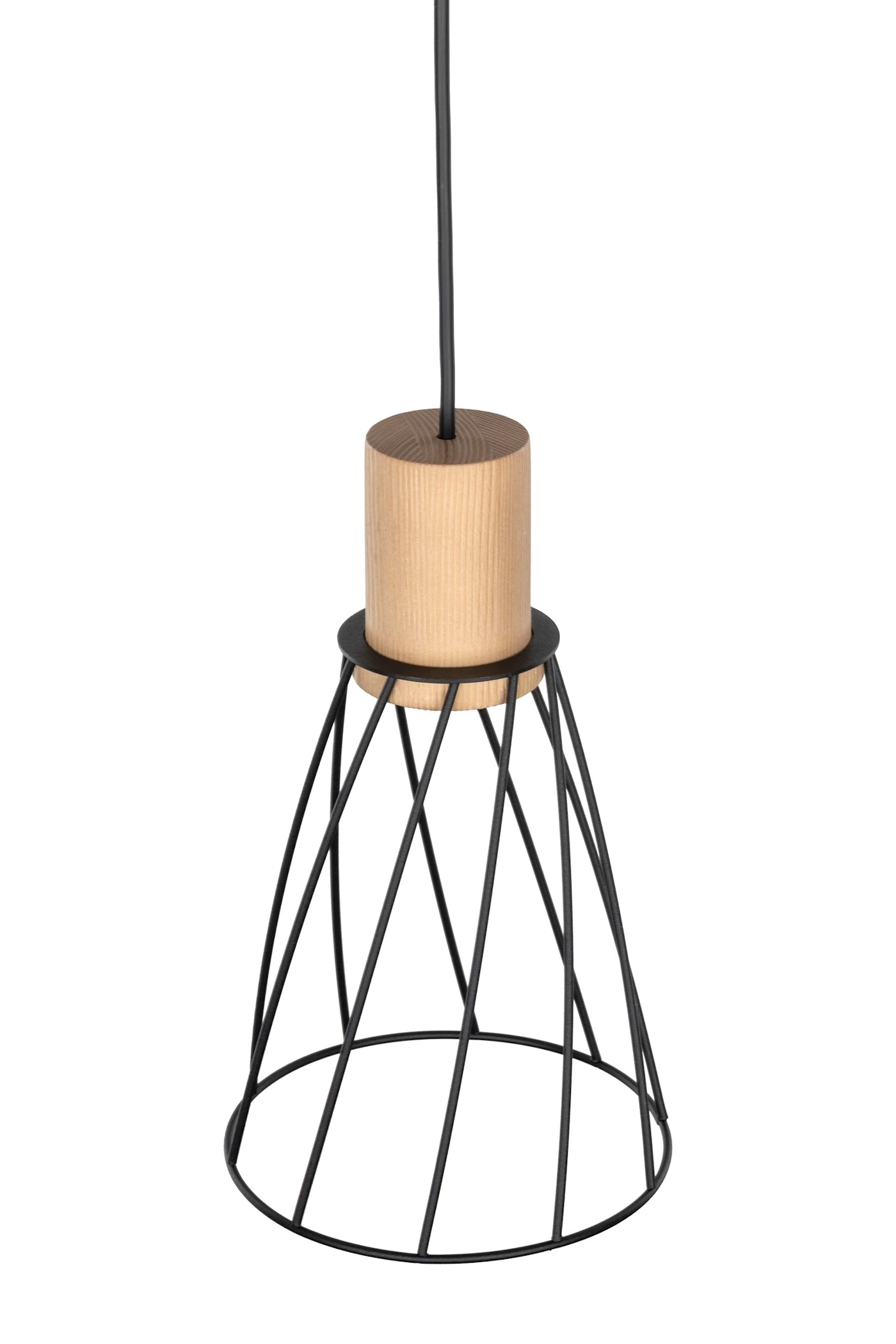   
                        
                        Люстра TK LIGHTING (Польща) 30630    
                         У стилі Лофт.  
                        Тип джерела світла: світлодіодна лампа, змінна.                         Форма: Коло.                         Кольори плафонів і підвісок: Чорний, Коричневий.                         Матеріал: Метал, Дерево.                          фото 4