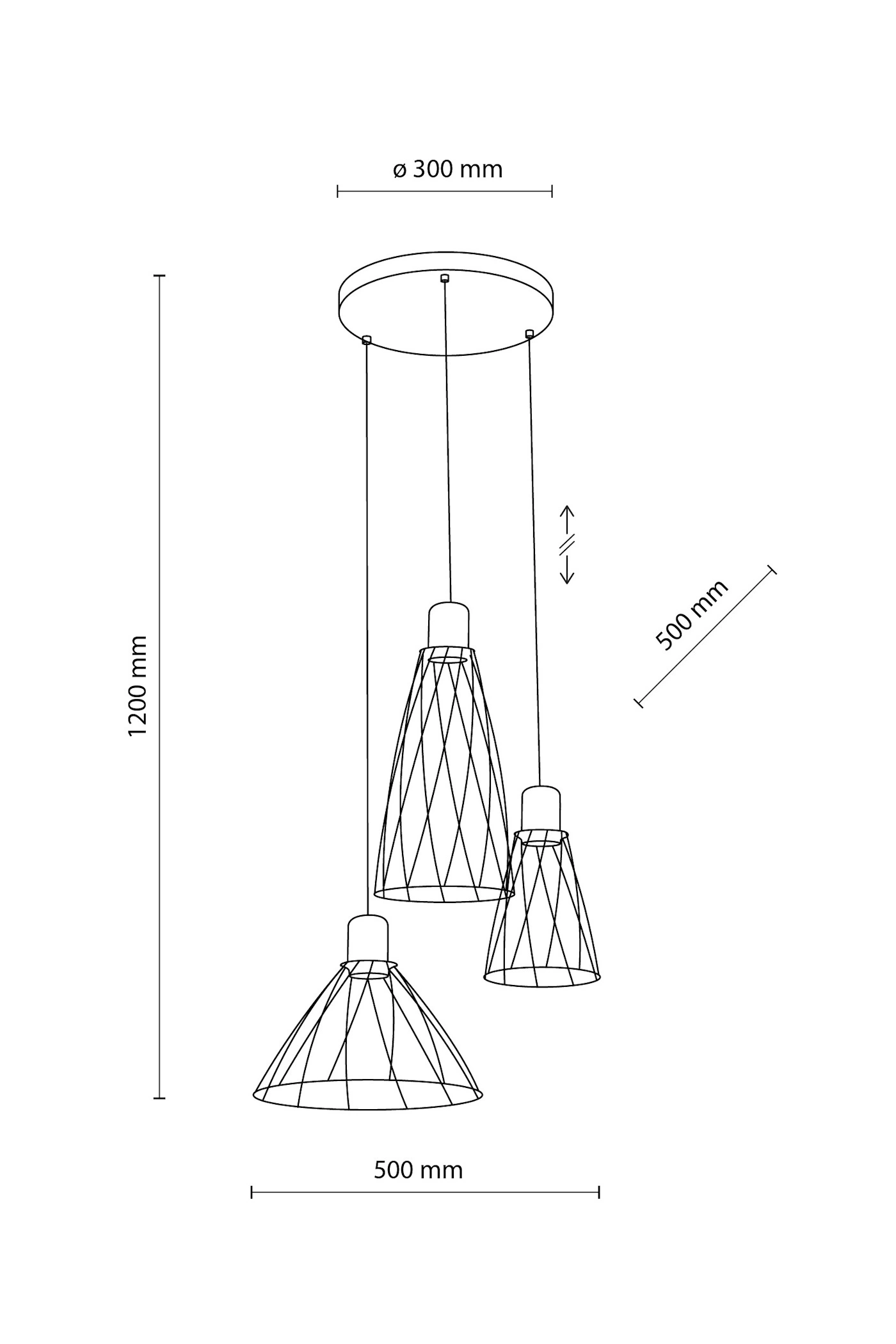   
                        
                        Люстра TK LIGHTING (Польща) 30631    
                         У стилі Лофт.  
                        Тип джерела світла: світлодіодна лампа, змінна.                         Форма: Коло.                         Кольори плафонів і підвісок: Чорний, Коричневий.                         Матеріал: Метал, Дерево.                          фото 9