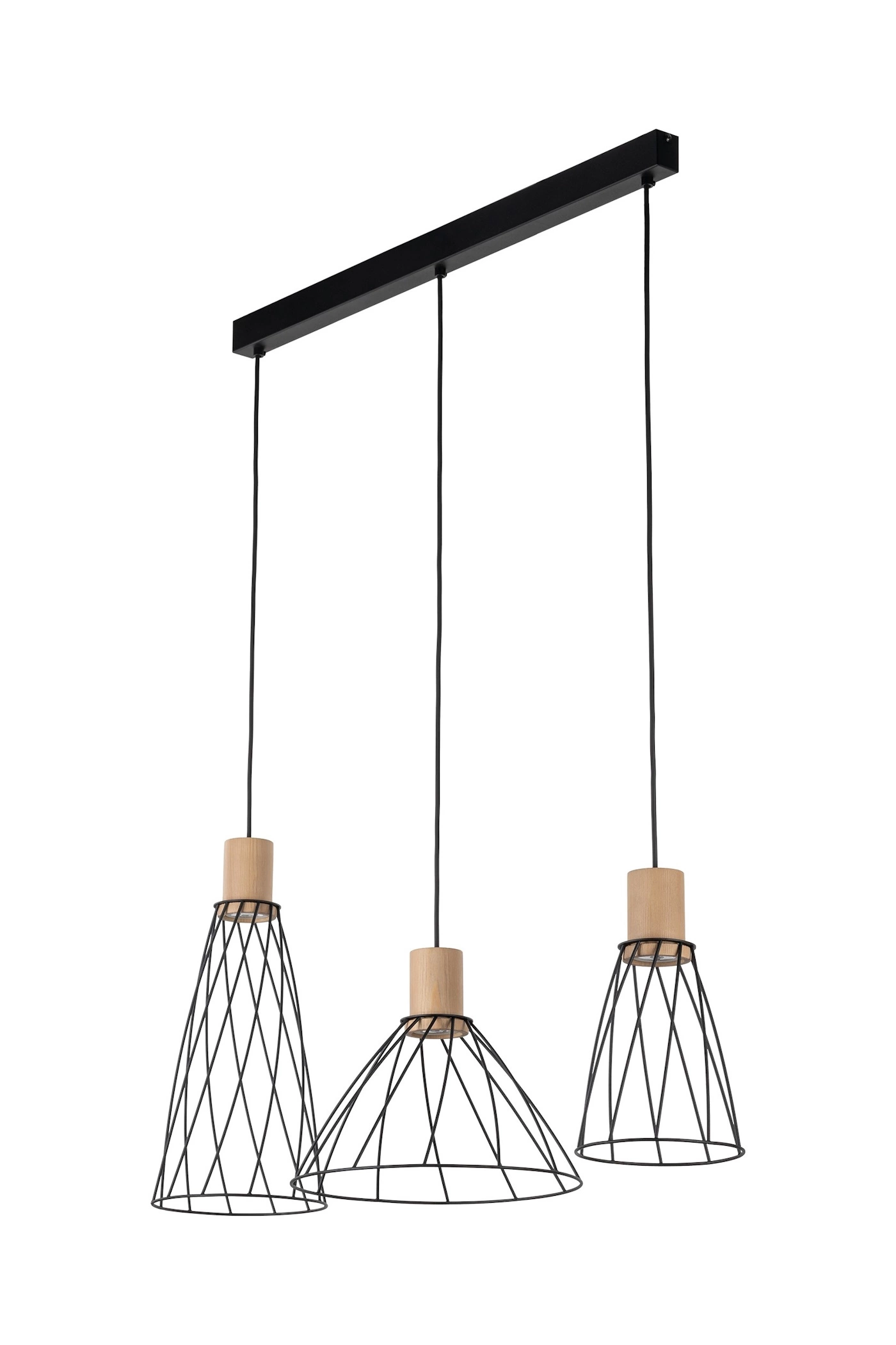   
                        
                        Люстра TK LIGHTING (Польща) 30632    
                         У стилі Лофт.  
                        Тип джерела світла: світлодіодна лампа, змінна.                         Форма: Прямокутник.                         Кольори плафонів і підвісок: Чорний, Коричневий.                         Матеріал: Метал, Дерево.                          фото 1