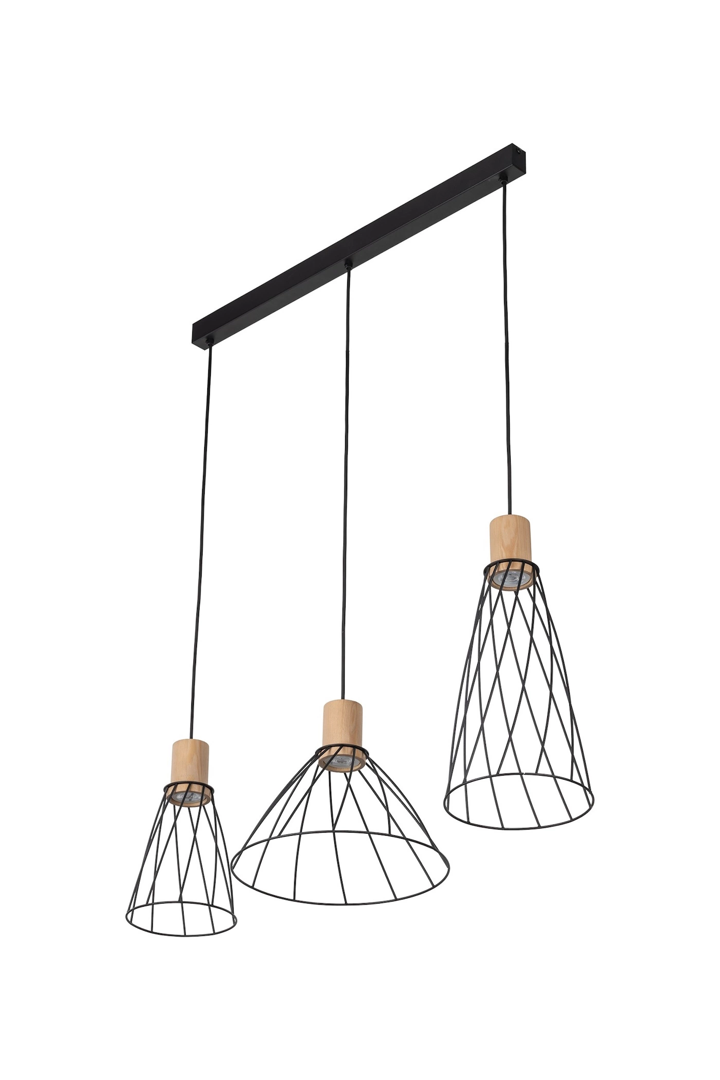   
                        
                        Люстра TK LIGHTING (Польща) 30632    
                         У стилі Лофт.  
                        Тип джерела світла: світлодіодна лампа, змінна.                         Форма: Прямокутник.                         Кольори плафонів і підвісок: Чорний, Коричневий.                         Матеріал: Метал, Дерево.                          фото 3