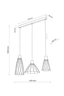   
                        
                        Люстра TK LIGHTING (Польща) 30632    
                         У стилі Лофт.  
                        Тип джерела світла: світлодіодна лампа, змінна.                         Форма: Прямокутник.                         Кольори плафонів і підвісок: Чорний, Коричневий.                         Матеріал: Метал, Дерево.                          фото 8