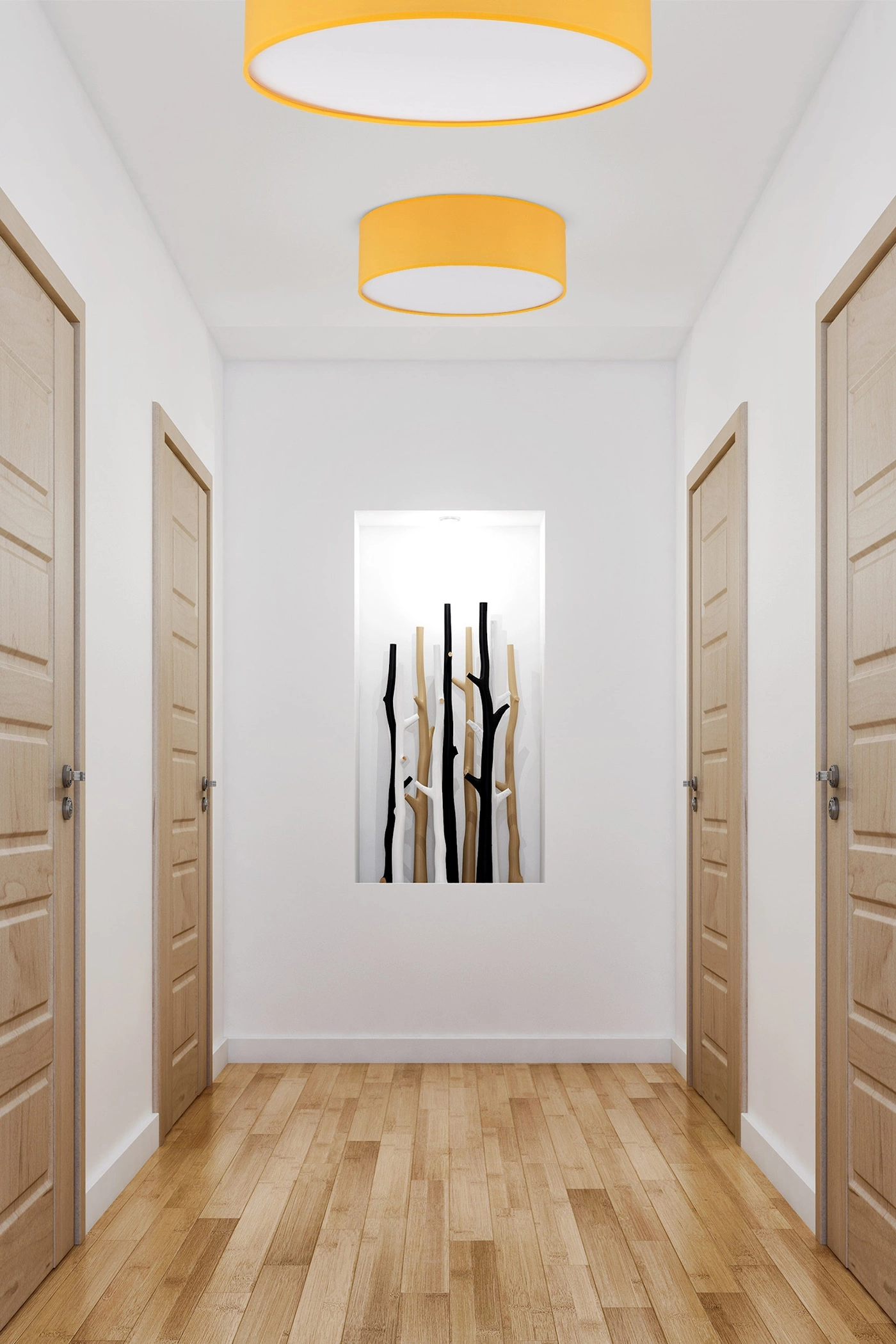   
                        
                        Світильник стельовий TK LIGHTING (Польща) 30650    
                         У стилі Модерн.  
                        Тип джерела світла: світлодіодна лампа, змінна.                         Форма: Циліндр.                         Кольори плафонів і підвісок: Жовтий, Білий.                         Матеріал: Тканина.                          фото 9