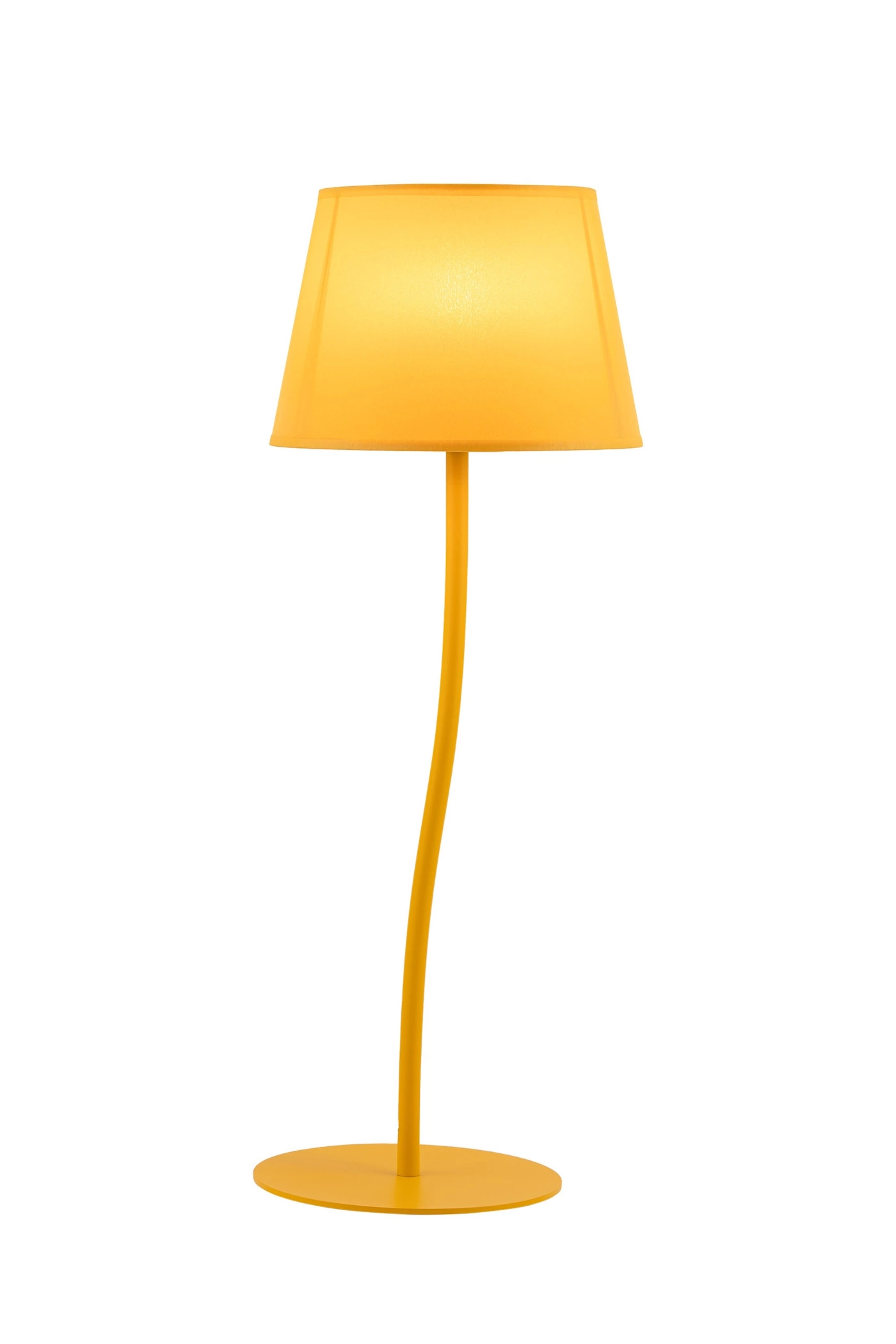   
                        
                        Настольная лампа TK LIGHTING (Польша) 30651    
                         В стиле Модерн.  
                        Тип источника света: светодиодная лампа, сменная.                                                 Цвета плафонов и подвесок: Желтый.                         Материал: Ткань.                          фото 2