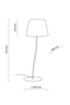  
                        
                        Настольная лампа TK LIGHTING (Польша) 30651    
                         В стиле Модерн.  
                        Тип источника света: светодиодная лампа, сменная.                                                 Цвета плафонов и подвесок: Желтый.                         Материал: Ткань.                          фото 5