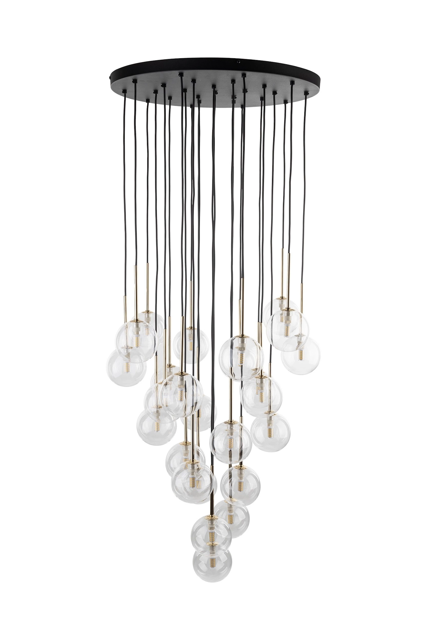   
                        
                        Люстра TK LIGHTING (Польща) 30658    
                         У стилі Хай-тек.  
                        Тип джерела світла: світлодіодна лампа, змінна.                         Форма: Коло.                         Кольори плафонів і підвісок: Прозорий.                         Матеріал: Скло.                          фото 3