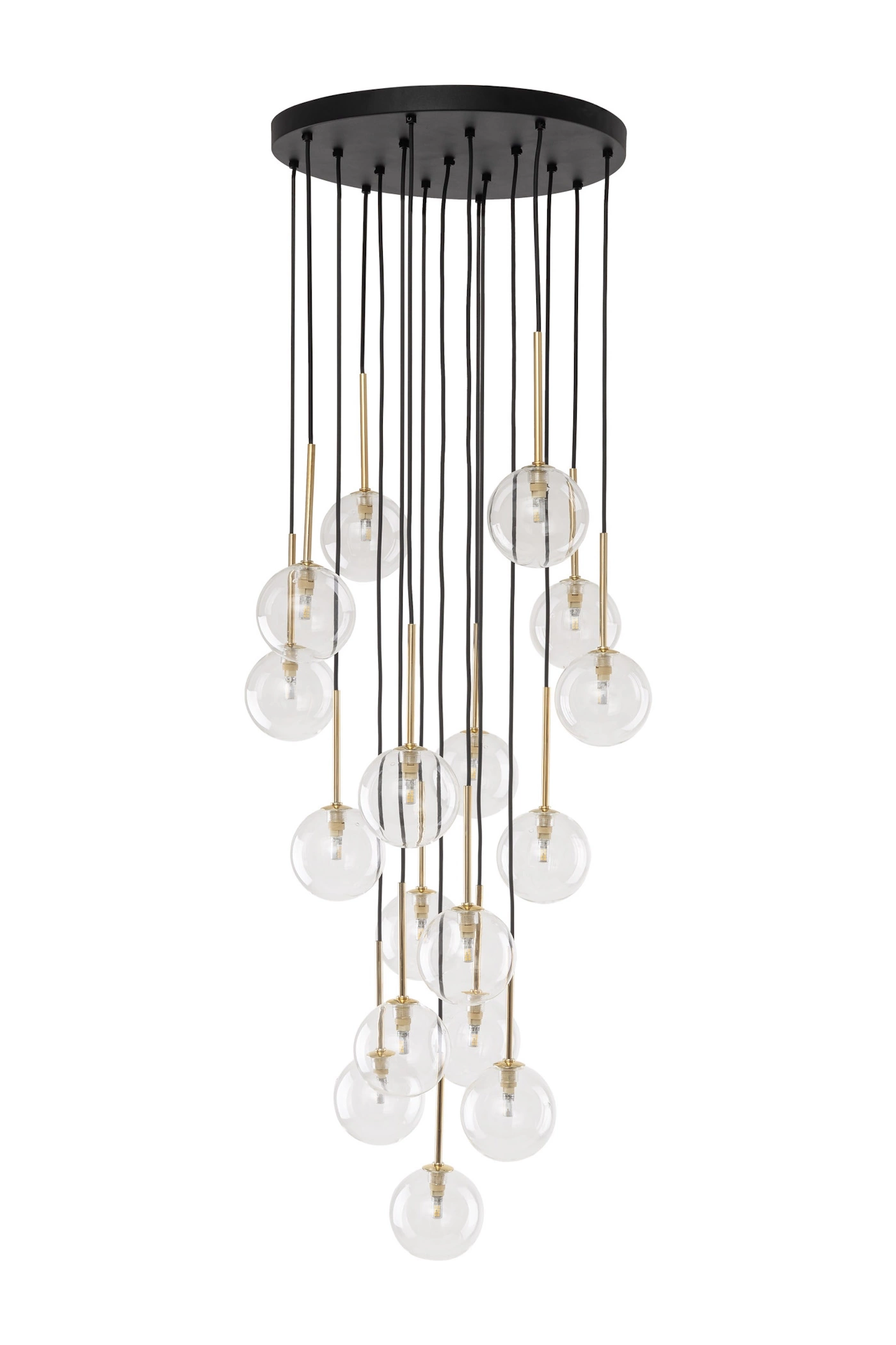   
                        
                        Люстра TK LIGHTING (Польща) 30659    
                         У стилі Хай-тек.  
                        Тип джерела світла: світлодіодна лампа, змінна.                                                 Кольори плафонів і підвісок: Прозорий.                         Матеріал: Скло.                          фото 3