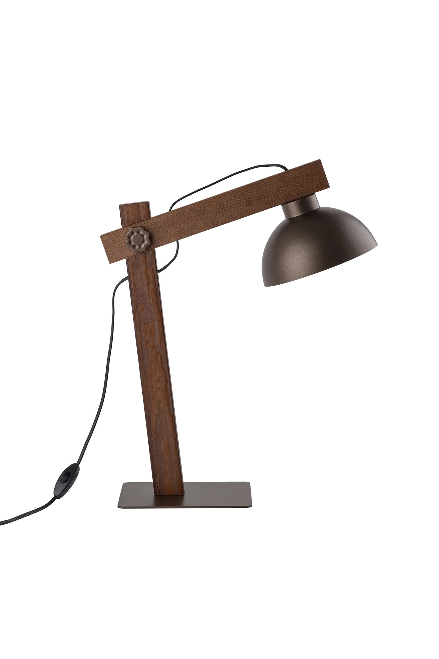   
                        
                        Настольная лампа TK LIGHTING (Польша) 30670    
                         В стиле Кантри, Лофт.  
                        Тип источника света: светодиодная лампа, сменная.                                                 Цвета плафонов и подвесок: Коричневый.                         Материал: Металл.                          фото 3