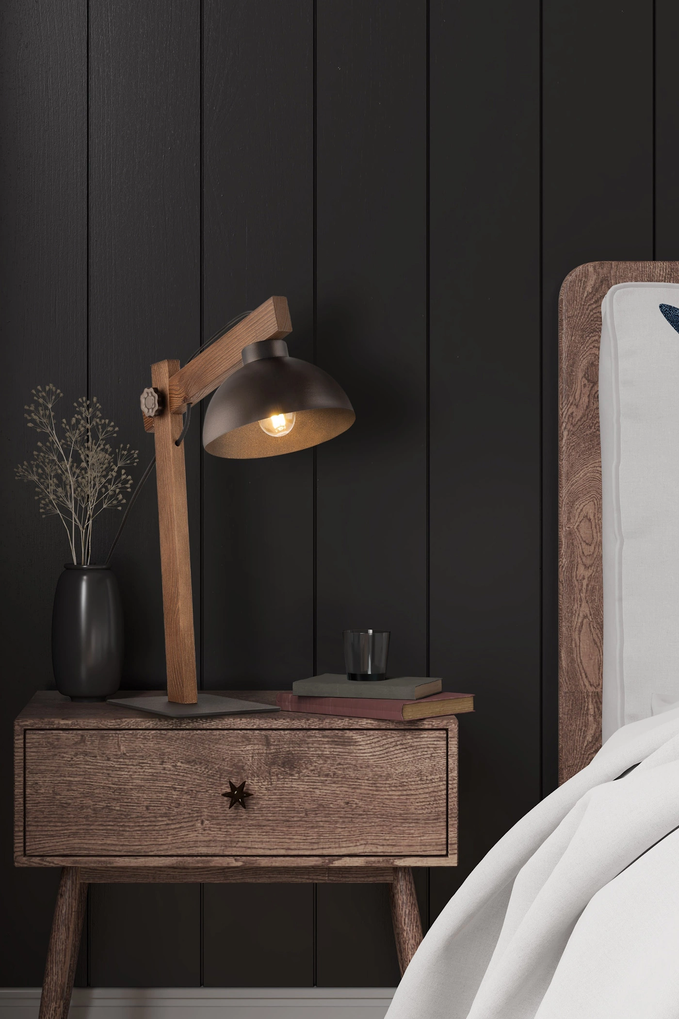   
                        
                        Настольная лампа TK LIGHTING (Польша) 30670    
                         В стиле Кантри, Лофт.  
                        Тип источника света: светодиодная лампа, сменная.                                                 Цвета плафонов и подвесок: Коричневый.                         Материал: Металл.                          фото 7