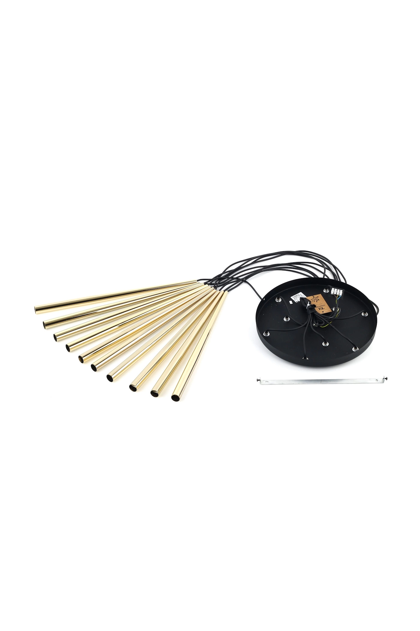   
                        
                        Люстра TK LIGHTING (Польща) 30672    
                         У стилі Лофт, Хай-тек.  
                        Тип джерела світла: світлодіодна лампа, змінна.                         Форма: Коло.                         Кольори плафонів і підвісок: Золото.                         Матеріал: Метал.                          фото 8