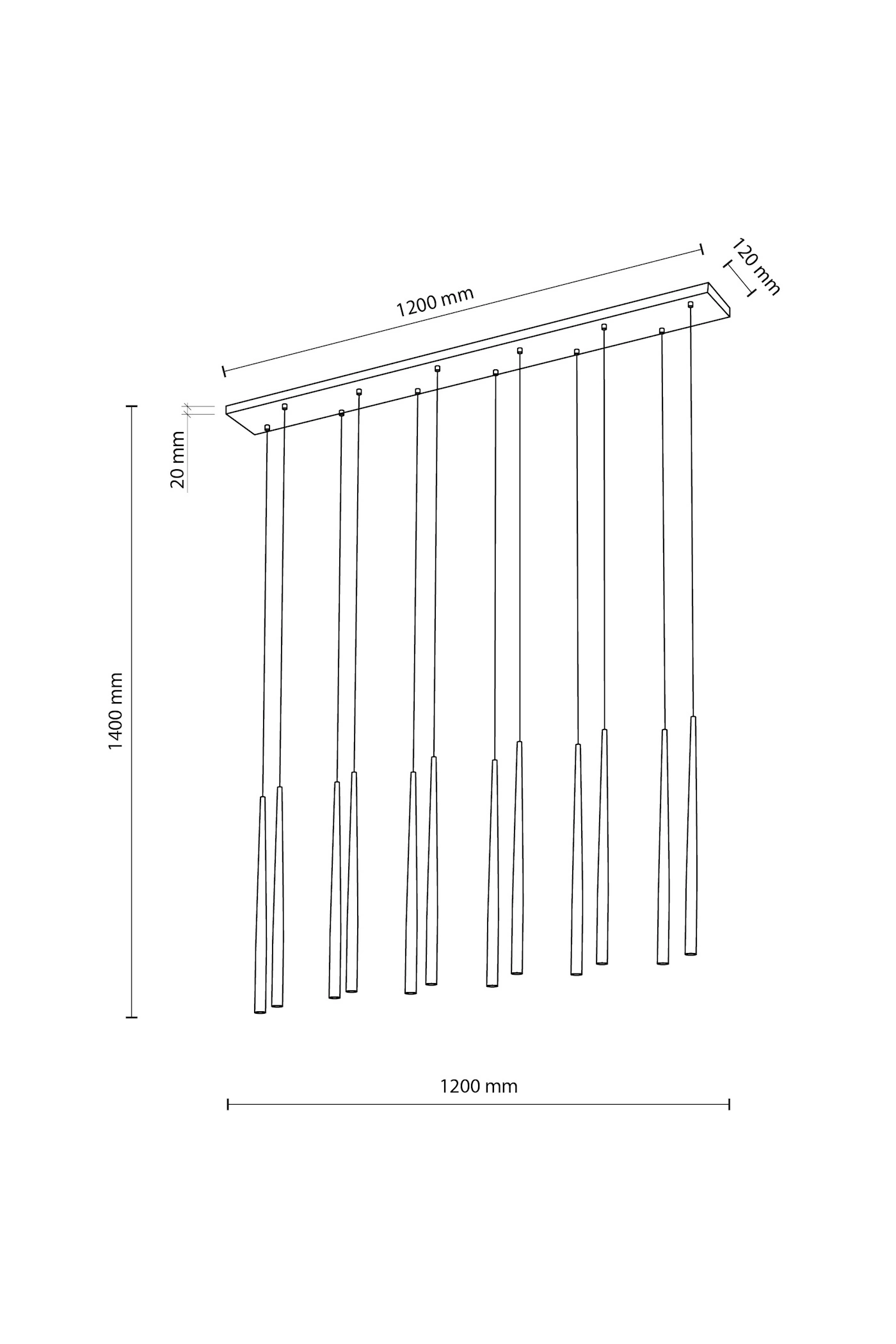   
                        
                        Люстра TK LIGHTING (Польща) 30677    
                         У стилі Лофт, Хай-тек.  
                        Тип джерела світла: світлодіодна лампа, змінна.                         Форма: Прямокутник.                         Кольори плафонів і підвісок: Чорний.                         Матеріал: Метал.                          фото 7