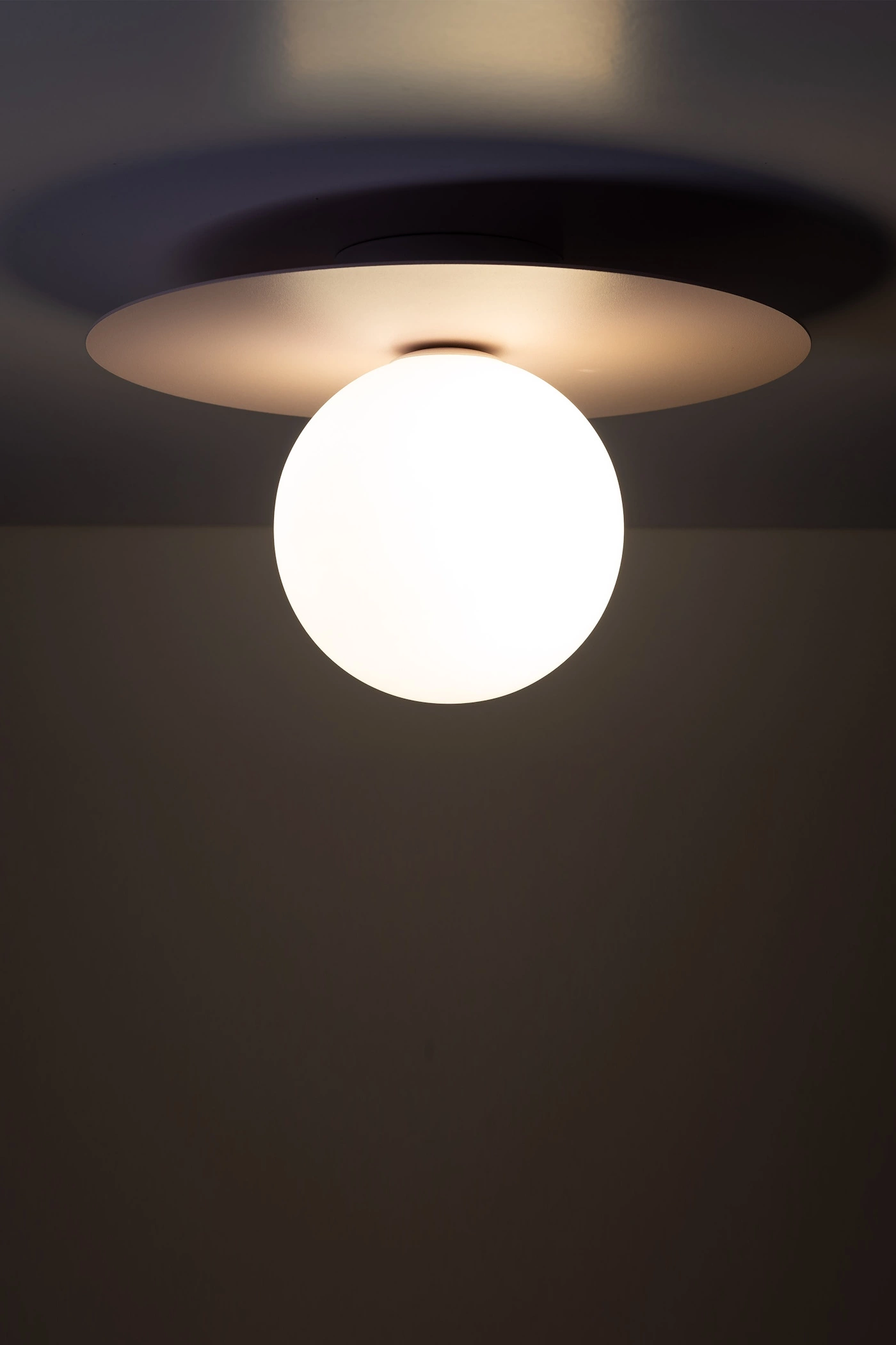  
                        
                        Светильник потолочный TK LIGHTING (Польша) 30685    
                         В стиле Модерн.  
                        Тип источника света: светодиодная лампа, сменная.                         Форма: Круг.                         Цвета плафонов и подвесок: Белый.                         Материал: Стекло.                          фото 5