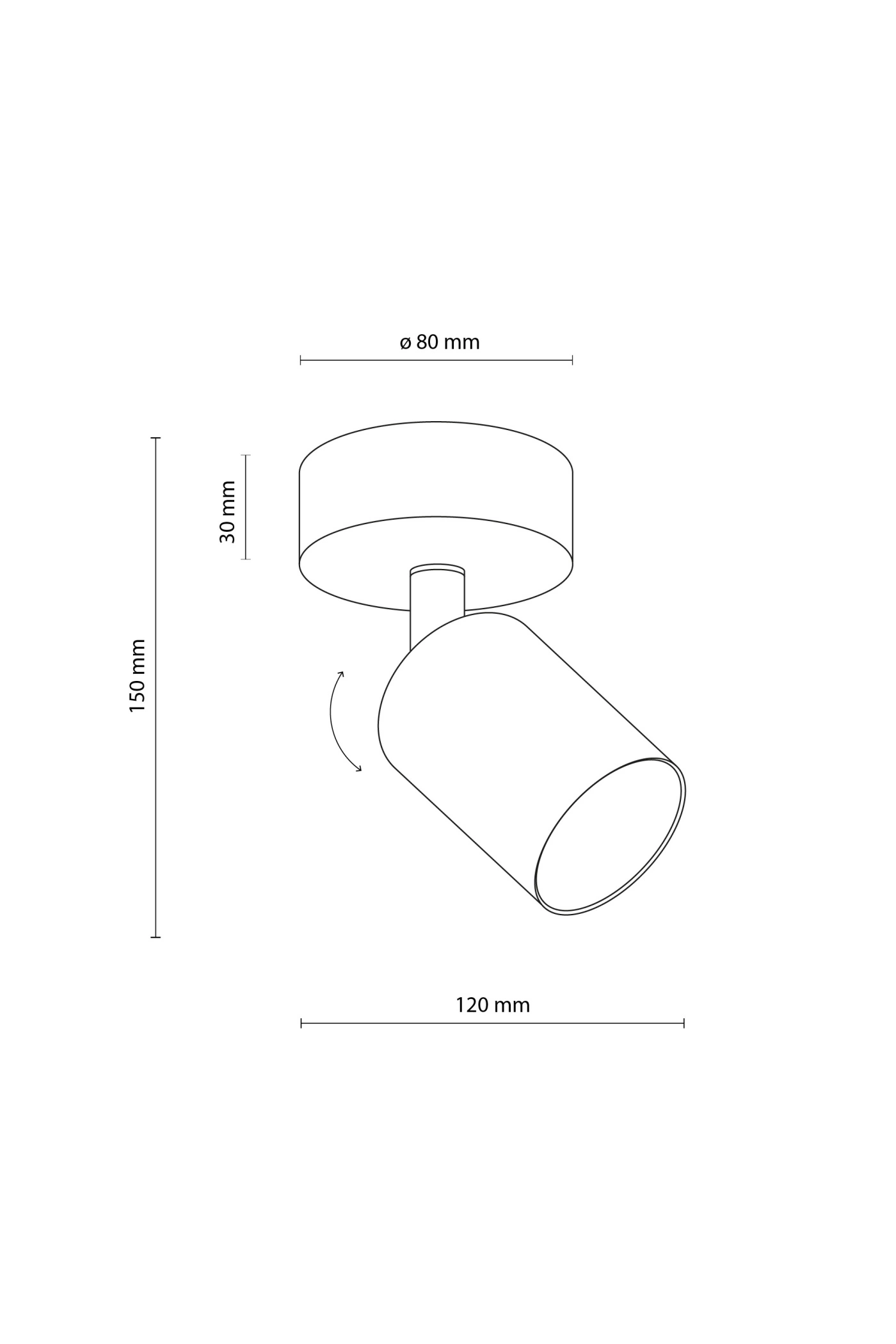   
                        
                        Точечный светильник TK LIGHTING (Польша) 30720    
                         В стиле Хай-тек, Лофт.  
                        Тип источника света: светодиодная лампа, сменная.                         Форма: Круг.                         Цвета плафонов и подвесок: Черный.                         Материал: Металл.                          фото 5