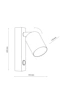   
                        
                        Бра TK LIGHTING (Польша) 30740    
                         В стиле Лофт.  
                        Тип источника света: светодиодная лампа, сменная.                                                 Цвета плафонов и подвесок: Латунь.                         Материал: Металл.                          фото 5
