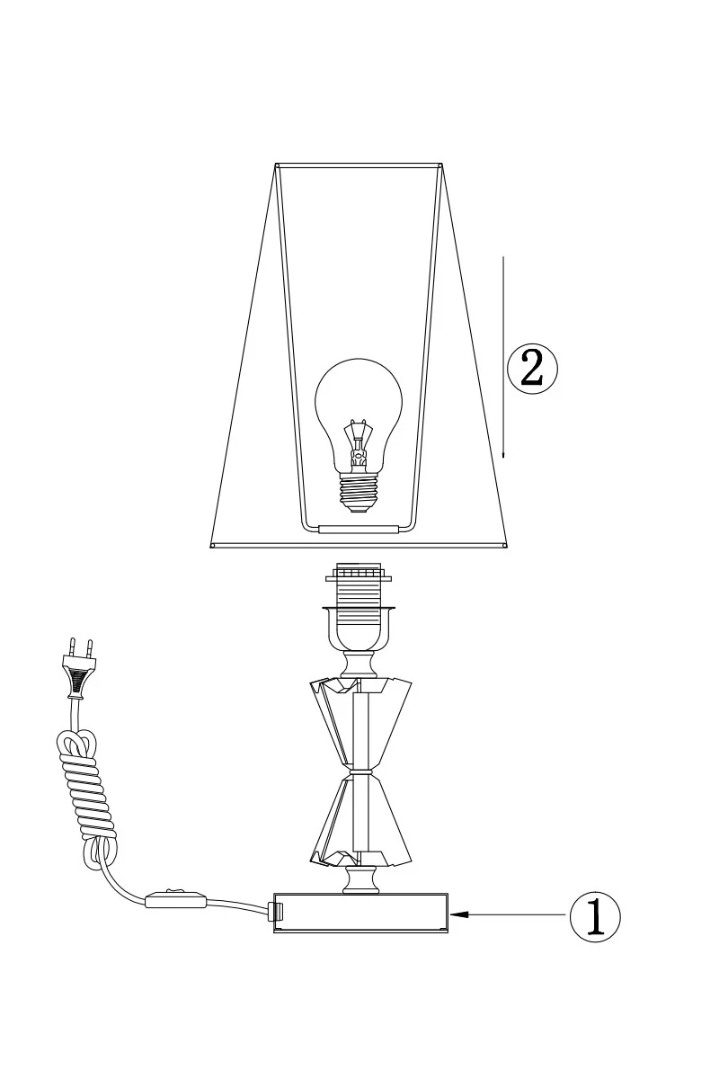   
                        Настільна лампа MAYTONI (Німеччина) 30932    
                         у стилі модерн.  
                        Тип джерела світла: cвітлодіодні led, енергозберігаючі, розжарювання.                                                 Кольори плафонів і підвісок: білий.                         Матеріал: тканина.                          фото 6