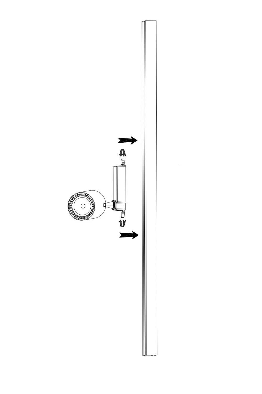   
                        Трековий світильник MAYTONI (Німеччина) 30939    
                         у стилі лофт.  
                        Тип джерела світла: вбудовані світлодіоди led.                         Форма: коло.                         Кольори плафонів і підвісок: чорний.                         Матеріал: алюміній.                          фото 5