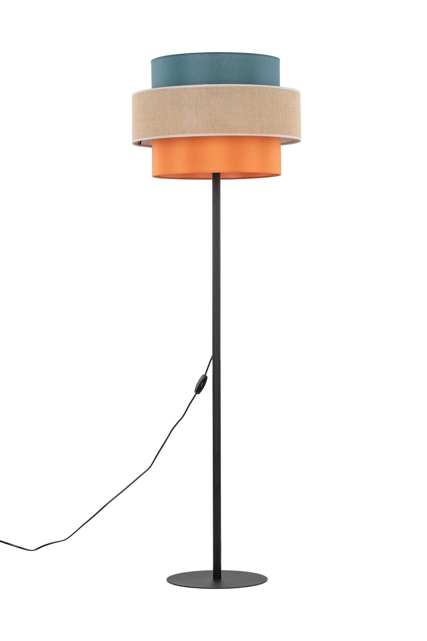   
                        
                        Торшер TK LIGHTING (Польша) 31012    
                         В стиле Скандинавский, Модерн.  
                        Тип источника света: светодиодная лампа, сменная.                                                 Цвета плафонов и подвесок: Оранжевый, Зеленый, Бежевый.                         Материал: Ткань.                          фото 3