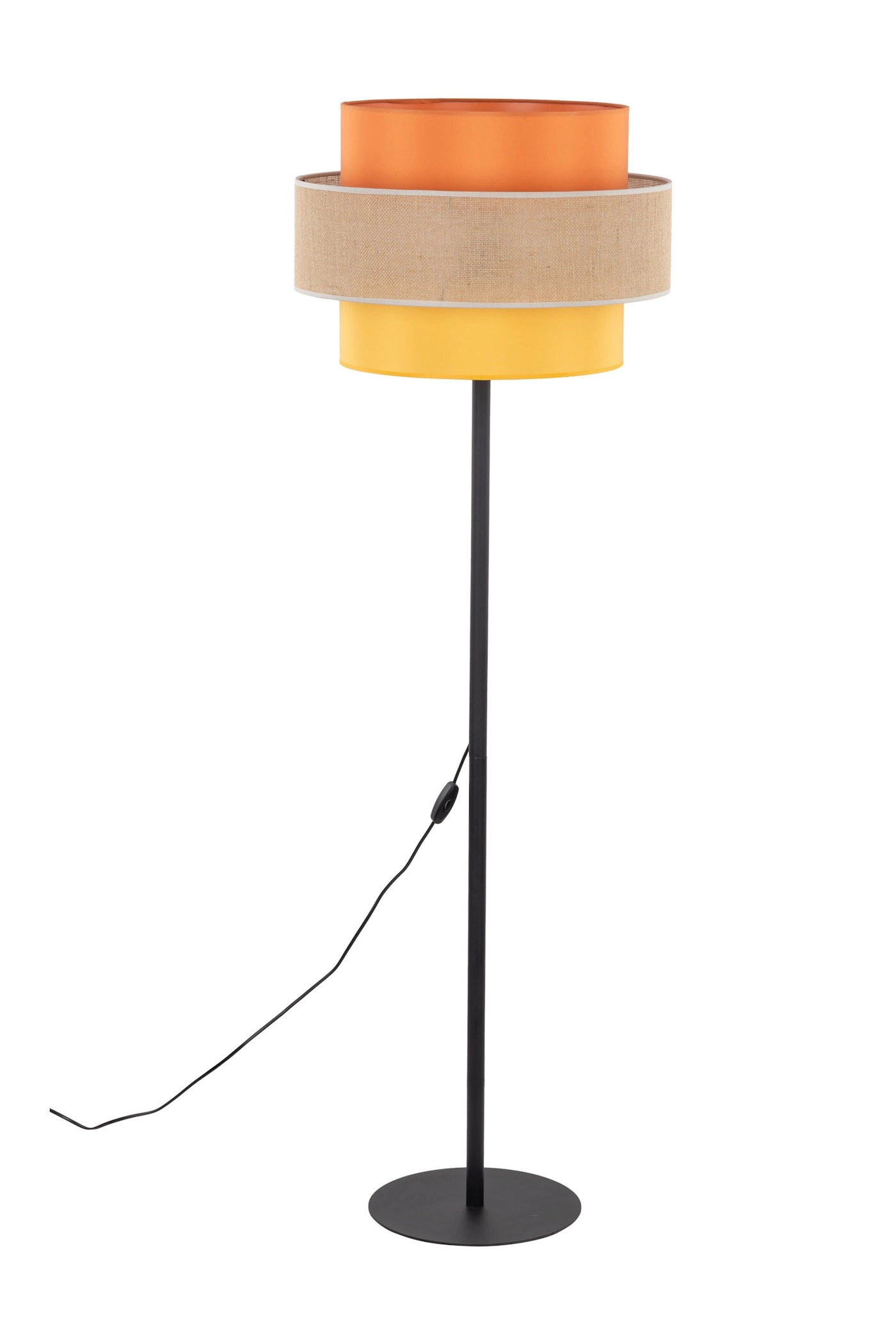   
                        
                        Торшер TK LIGHTING (Польша) 31013    
                         В стиле Скандинавский, Модерн.  
                        Тип источника света: светодиодная лампа, сменная.                                                 Цвета плафонов и подвесок: Желтый, Оранжевый, Бежевый.                         Материал: Ткань.                          фото 1
